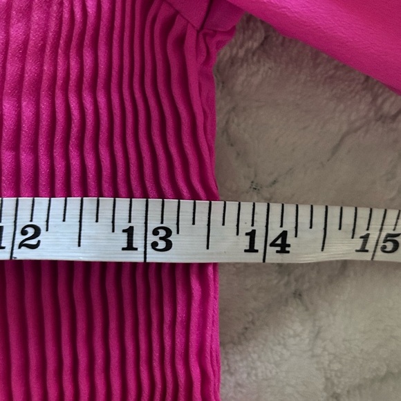 Baker by Ted Baker Girls Pink Flowy Top Size 6 - Picture 5 of 8